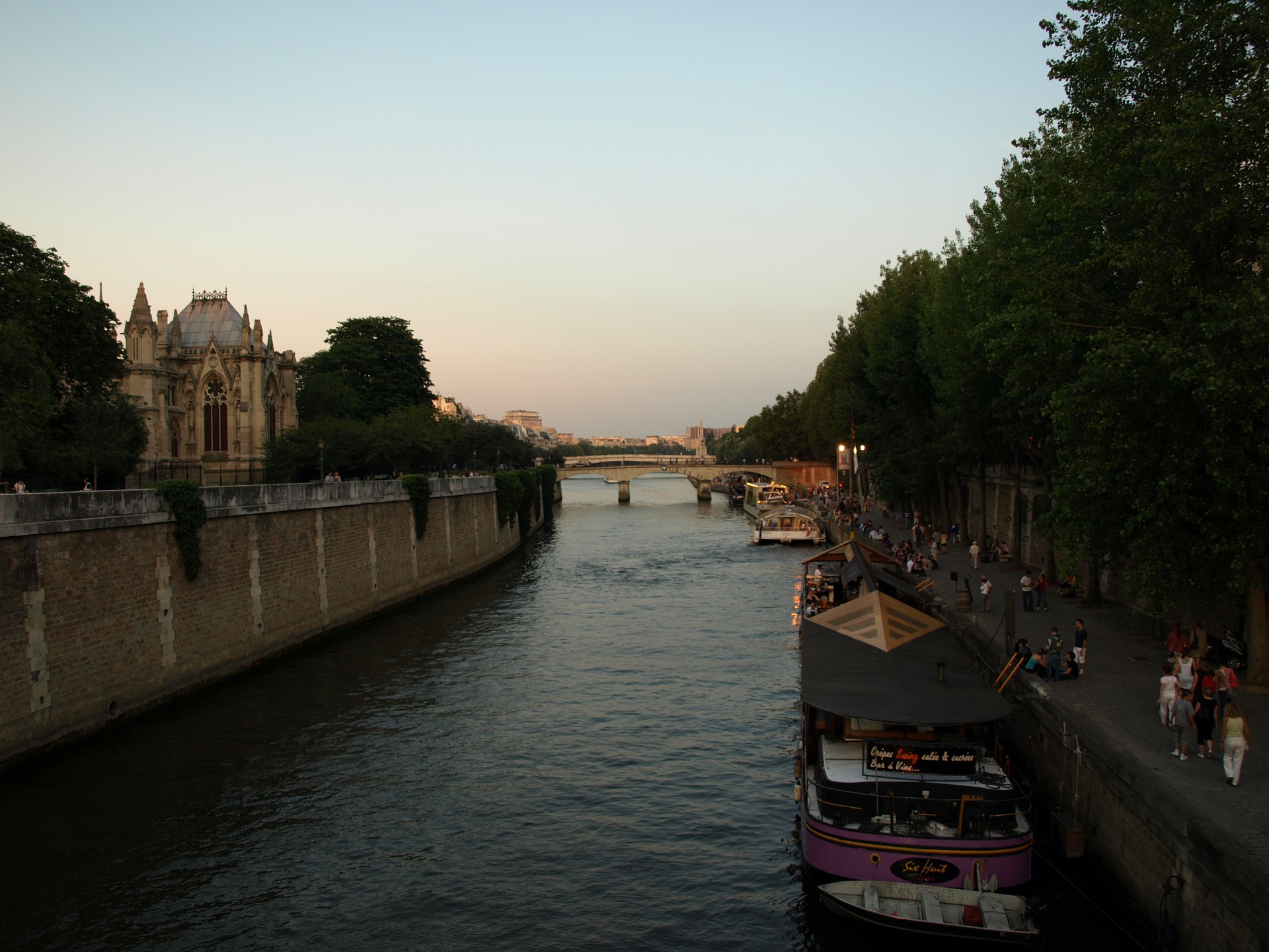 The Seine Around the Ile de la Cite